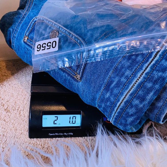 L.A. Blue Vintage Hooded Denim Jacket Women's Plus Size 18/20W Full Zip Front Po - Picture 11 of 12